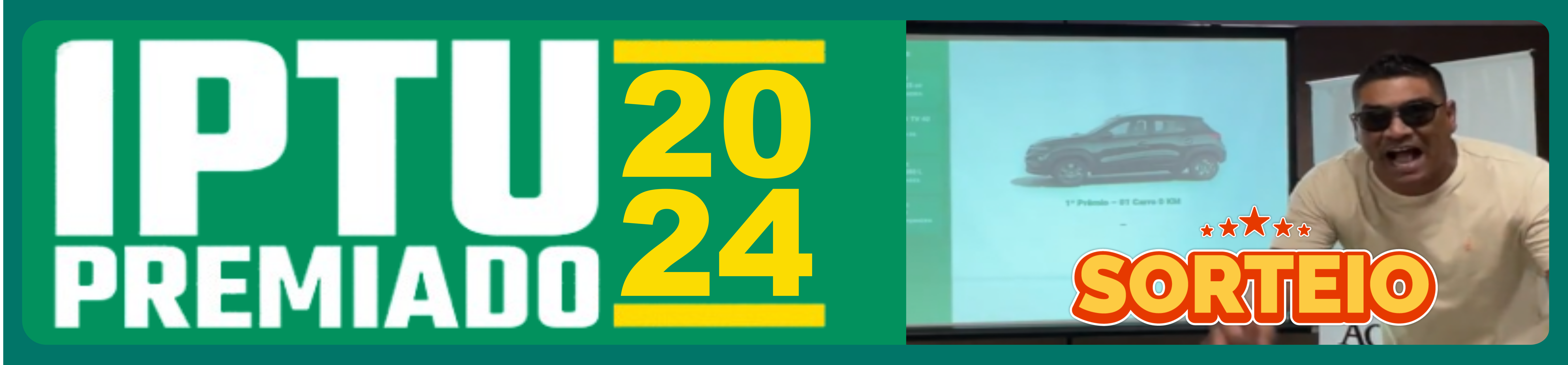 SORTEIO IPTU PREMIADO 2024